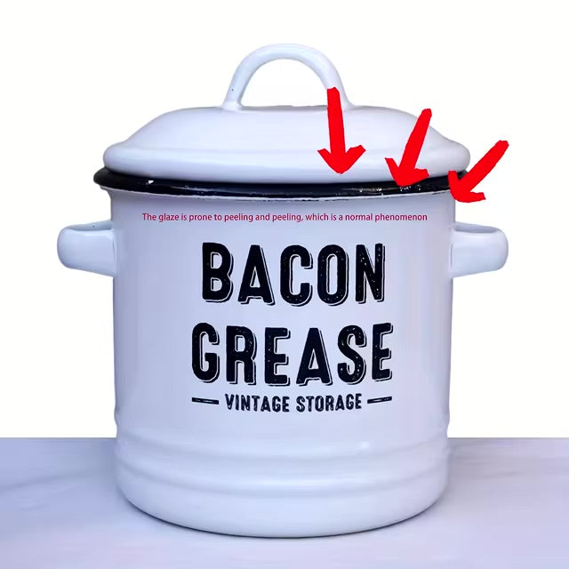 Bacon Grease Saver With Strainer