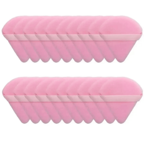 20pcs Velour Triangle Makeup Sponges