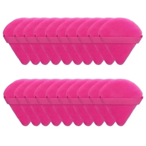 20pcs Velour Triangle Makeup Sponges