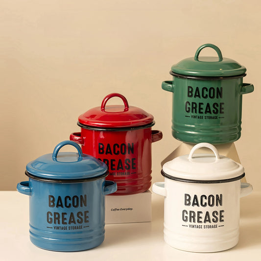 Bacon Grease Saver With Strainer
