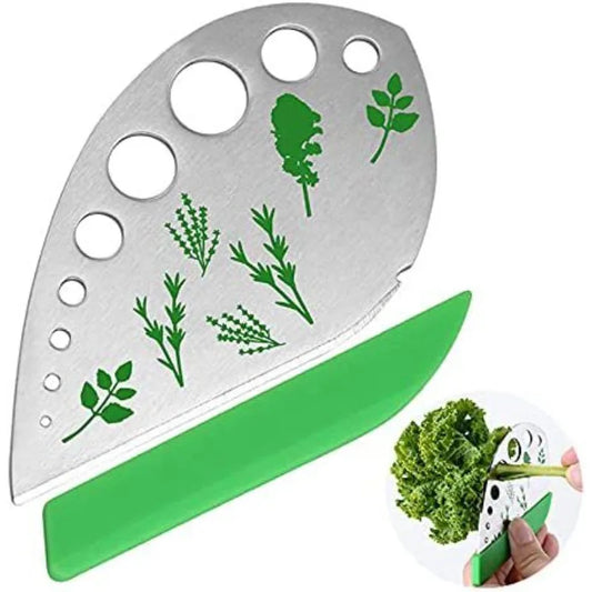 9-Hole Multifunctional Herb Cutter/Stripper